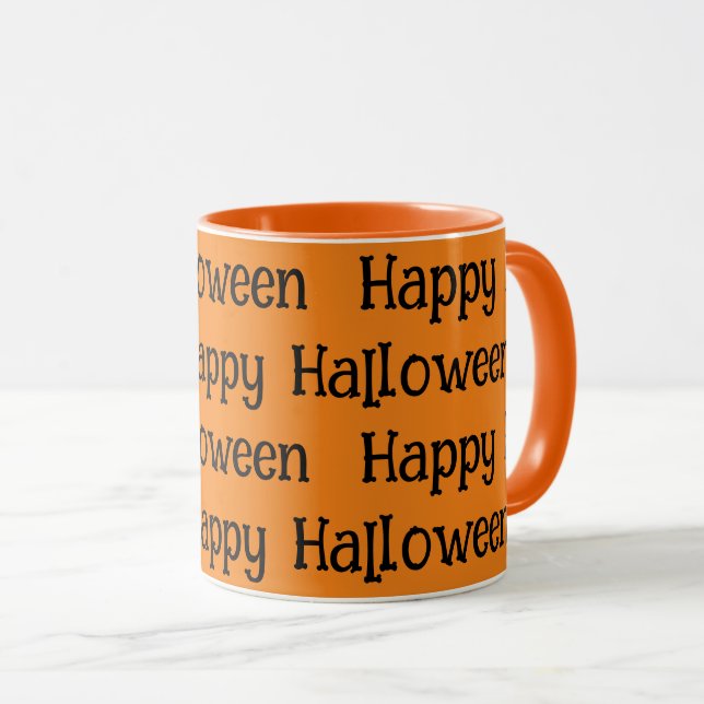 Taza Feliz café de Halloween (Anverso derecho)