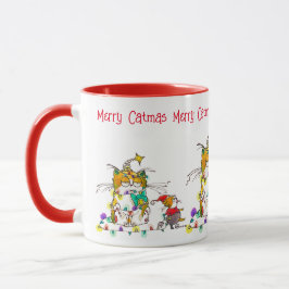TAZA ¡¡¡FELIZ CATMAS MUG!!!
