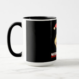 Taza Feliz Cluckmas, Gallina Divertida de Navidad