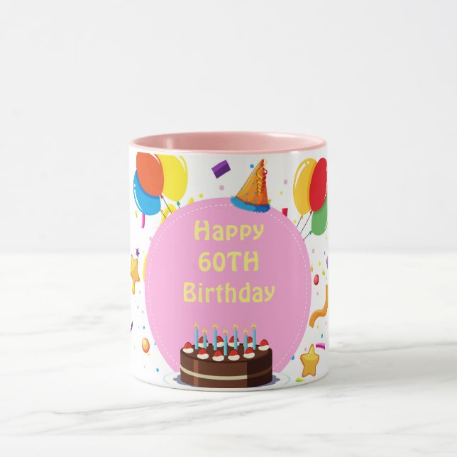 Taza Feliz cumpleaños (Centro)