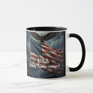 Taza Feliz cumpleaños América 250º