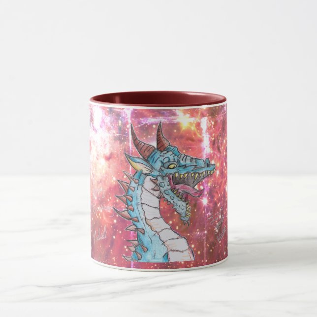 Taza Feliz cumpleaños, amor, Mamá Dragon Mug (Centro)