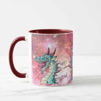 Taza Feliz cumpleaños, amor, Mamá Dragon Mug