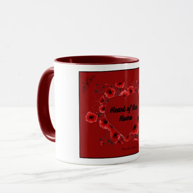 Taza Feliz cumpleaños mamá Mug (Anverso izquierdo)