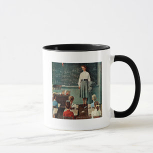 Taza Feliz cumpleaños, Srta. Jones de Norman Rockwell