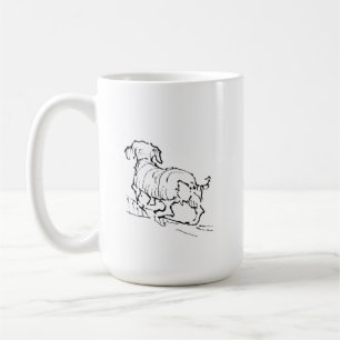 Taza Feliz Dachshund – Taza de Café para Perro Sal