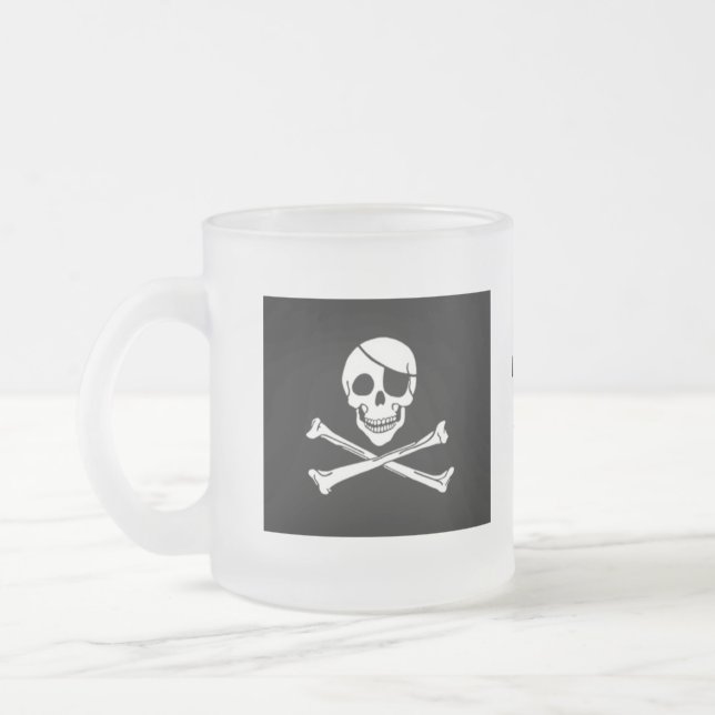 Taza feliz de Arrr del pirata (Izquierda)