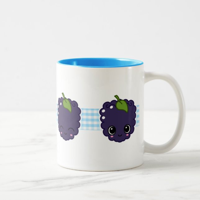 Taza feliz de Blackberry (Derecha)