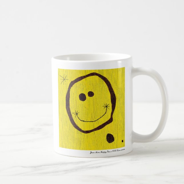 Taza feliz de la cara de Joan Miró (Derecha)