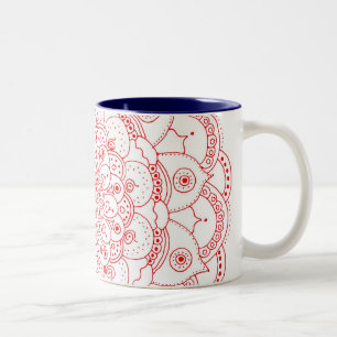 Taza feliz de la mandala 2