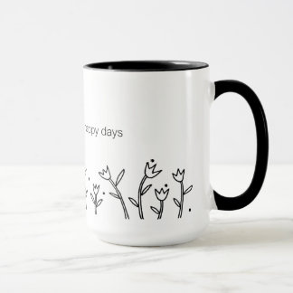 Taza feliz de los días - Sarah Fielke BOM 2016
