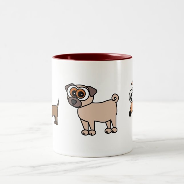 Taza feliz de los perritos (Centro)