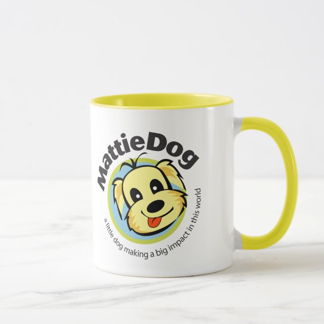 Taza feliz de MattieDog (Derecha)