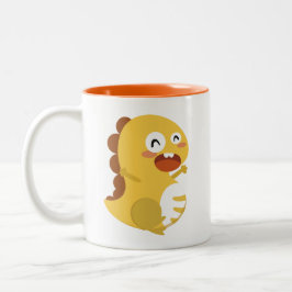 Taza feliz de VIPKID Dino