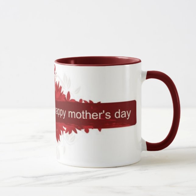 Taza feliz del Día de la Madre (Derecha)