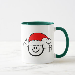 Taza feliz del jamón del código Morse de las
