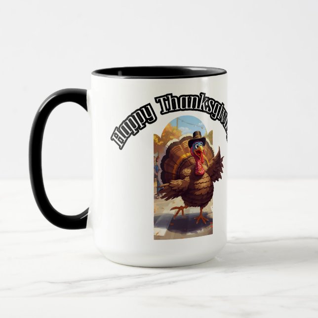 Taza Feliz desfile de Acción de Gracias en Turquía (Izquierda)