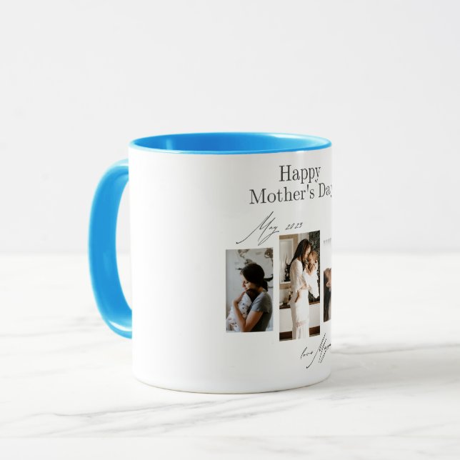 Taza Feliz Día de la Madre 2025 Love Mug (Anverso izquierdo)