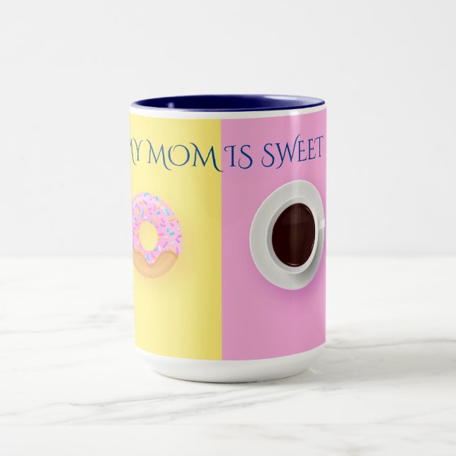 TAZA "FELIZ DÍA DE LA MADRE" CAFÉ O TÉ MUG. (Centro)