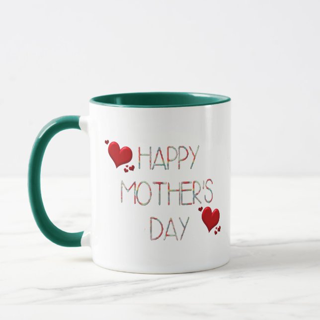 Taza Feliz Día de las Madres - Idea de Regalo para (Izquierda)