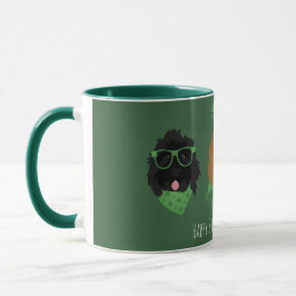 Taza Feliz Día de San Patricio para los perros Goldendo