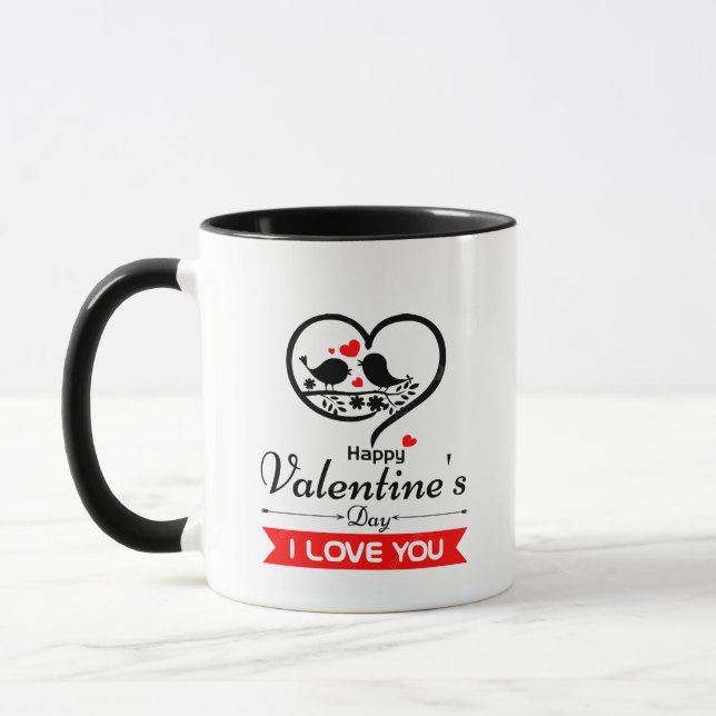 Taza Feliz Día de San Valentín (Izquierda)