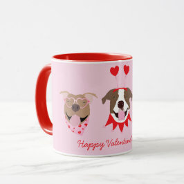 Taza Feliz Día de San Valentín a los norteamericanos qu