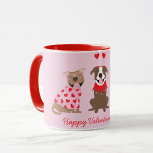 Taza Feliz Día de San Valentín a los norteamericanos qu