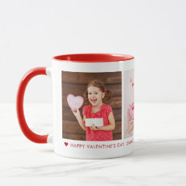 Taza Feliz Día de San Valentín Abuelo 3 Personalizado d