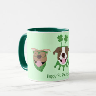 Taza Feliz Día de Santa Patrona Bulldoges