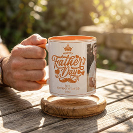 Taza Feliz Día del Padre | Café fotográfico de papá