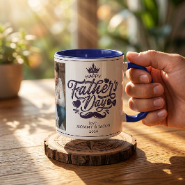 Taza Feliz Día del Padre | Café fotográfico de papá