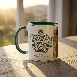 Taza Feliz Día del Padre | Café fotográfico de Papá