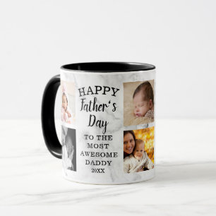 Taza Feliz Día del Padre, impresionante papi 8 foto m
