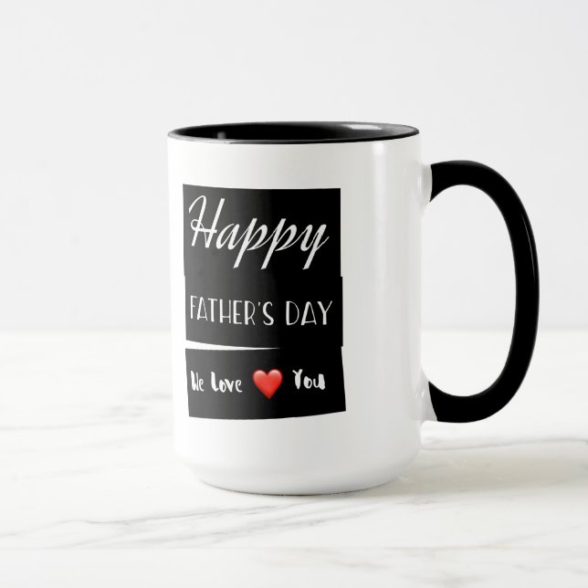 Taza Feliz Día del Padre Mug Regalo (Derecha)