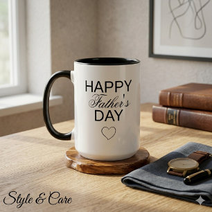 Taza Feliz Día del Padre Regalo para Papá Taza de 