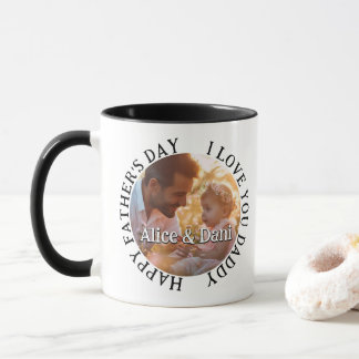 Taza Feliz Día del Padre Te Amo Papá Foto