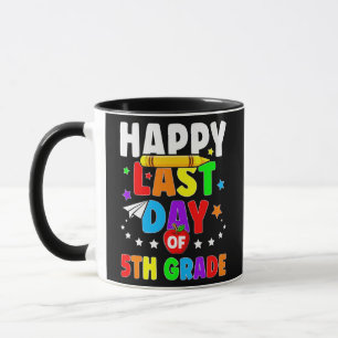 Taza Feliz Día Del Profesor De 5º Grado