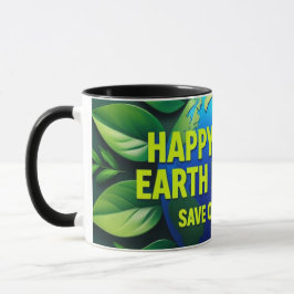 Taza Feliz Día Mundial de la Tierra