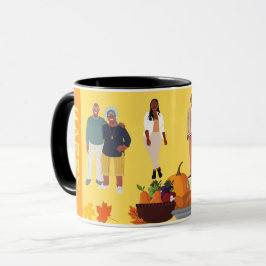 TAZA FELIZ ÉTNICA GRACIAS A MUG