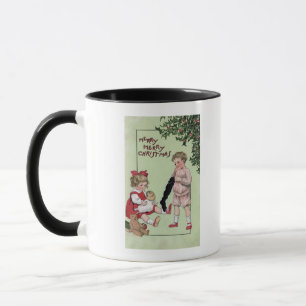 Taza Feliz feliz ChristmasKids con los juguetes por el