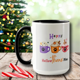 Taza Feliz feriado de Hallowthannavidad