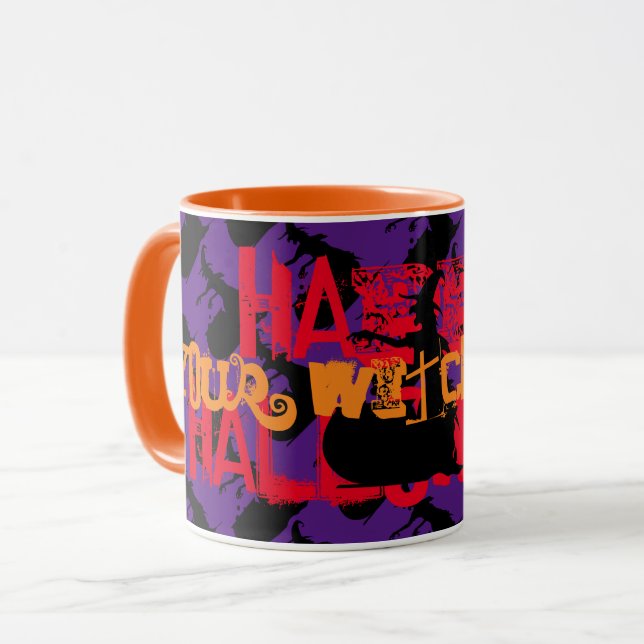 Taza Feliz Halloween (Anverso izquierdo)