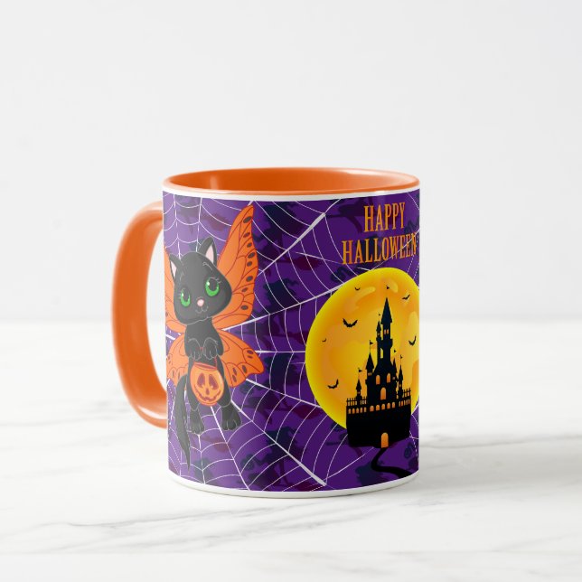 Taza Feliz Halloween (Anverso izquierdo)