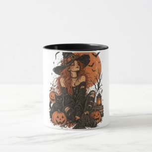 Taza Feliz Halloween chicas