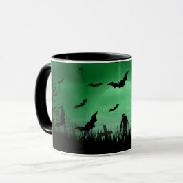 Taza Feliz Halloween Creepe Mug Nocturna Zombie | Escan