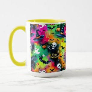 Taza Feliz Halloween, de Natasha Us