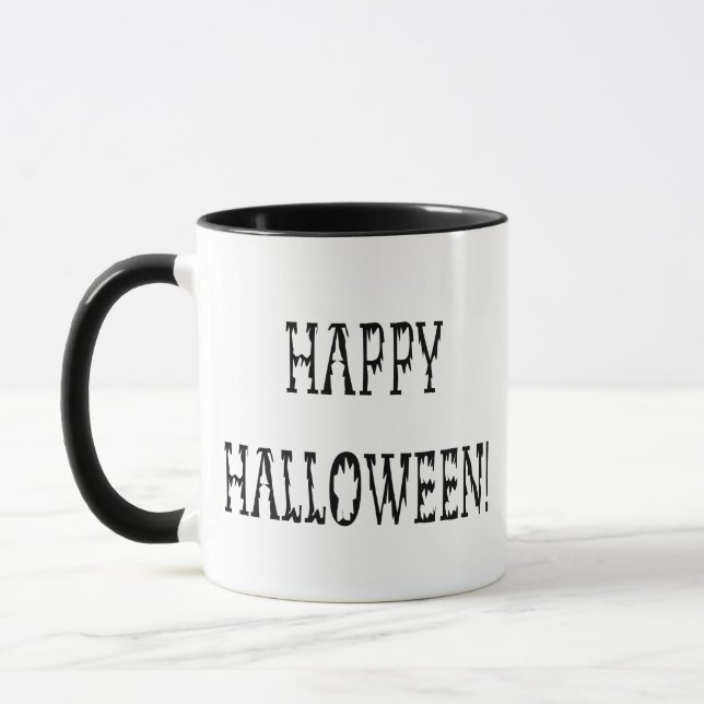 Taza Feliz Halloween Deadworld Textos (Izquierda)