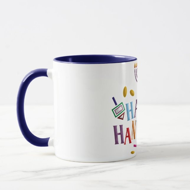 Taza Feliz Hanukkah (Izquierda)