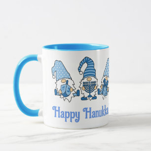 Taza Feliz Hanukkah Holiday Gnome